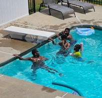 They loved that pool. According to them it was the highlight of the trip.