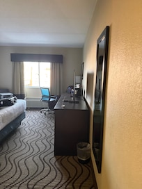 Looking from the door into the room