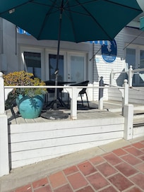 Private patio