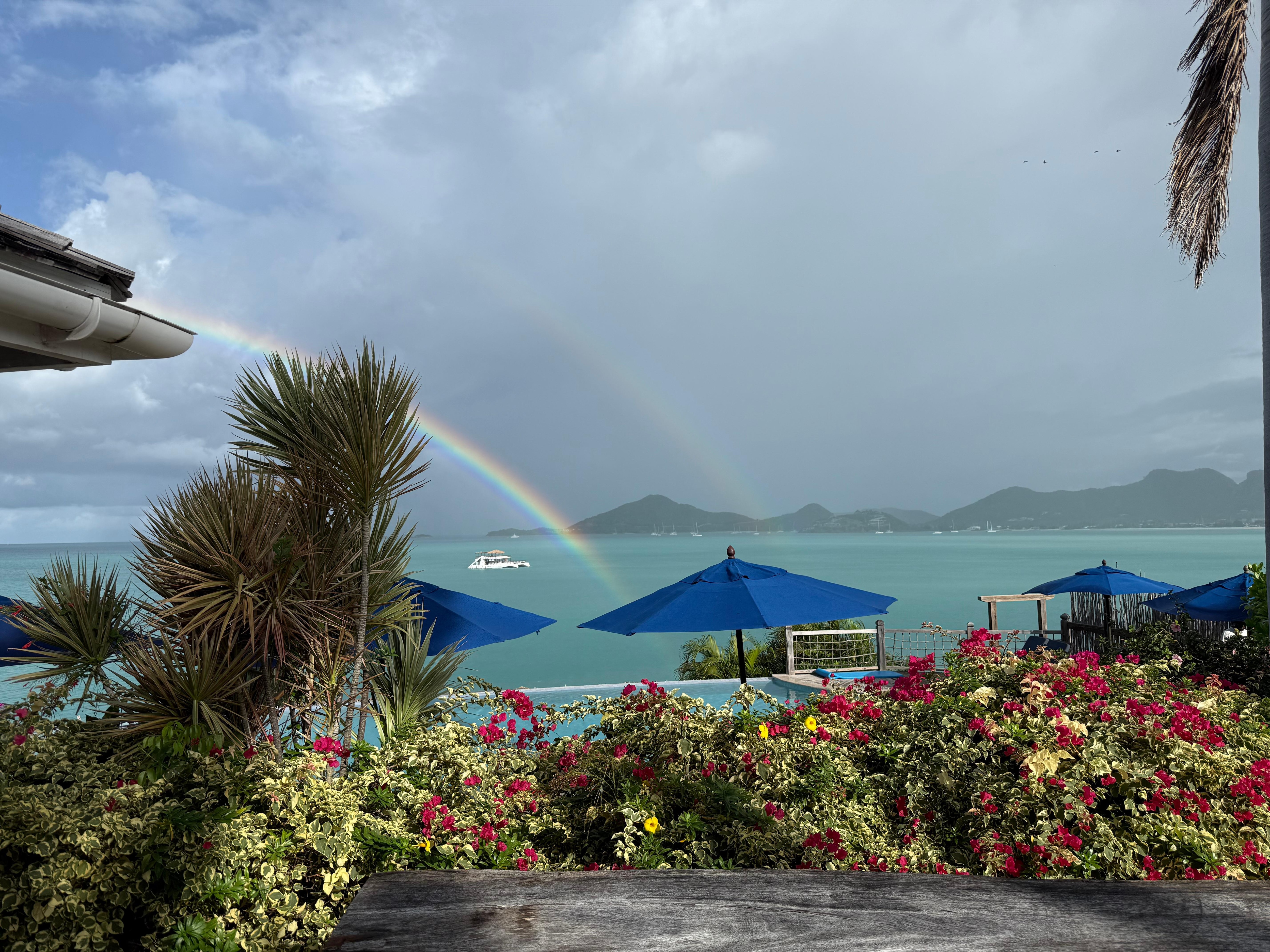 Our last day - double rainbow