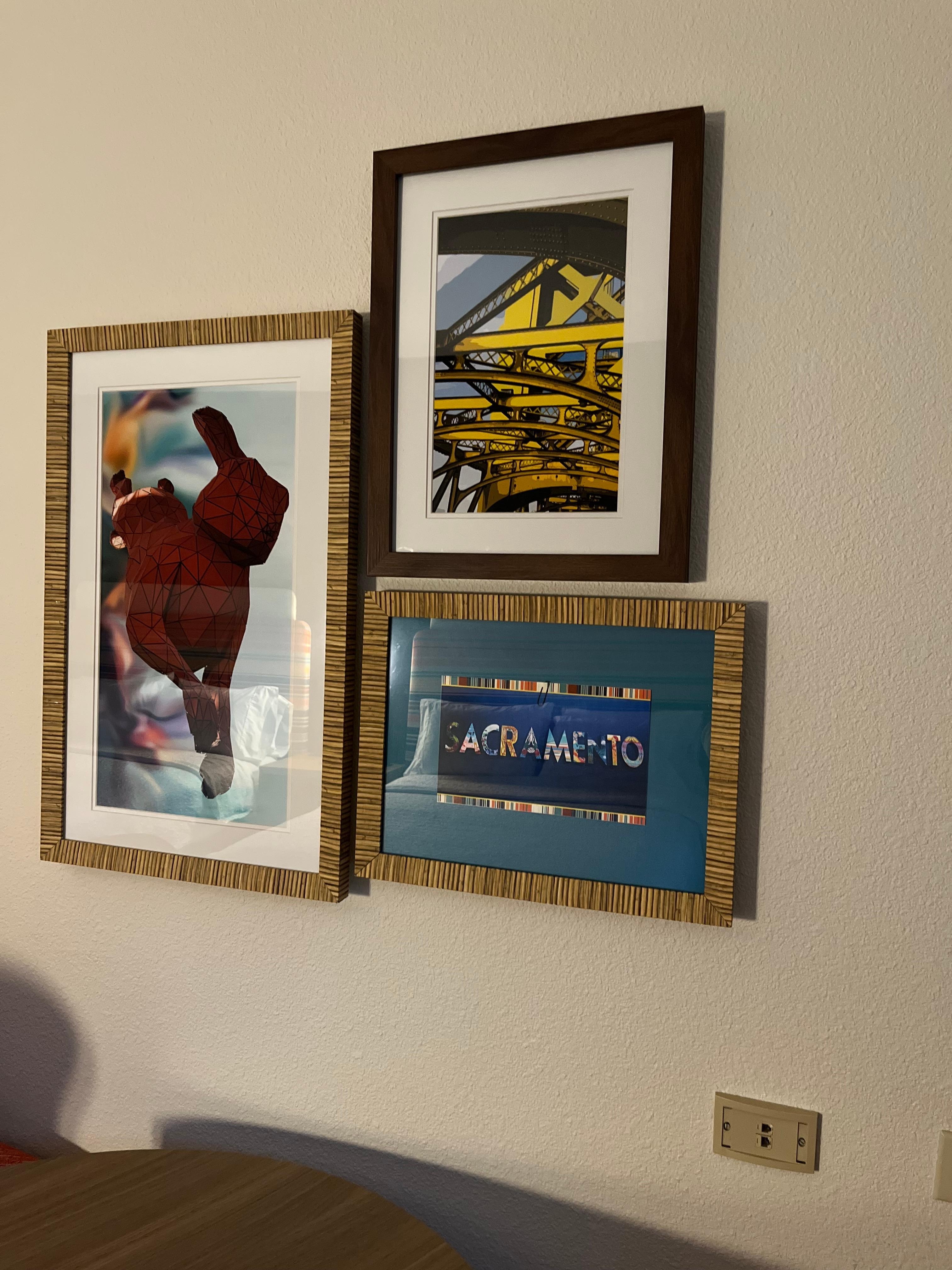 Beautiful artwork display!