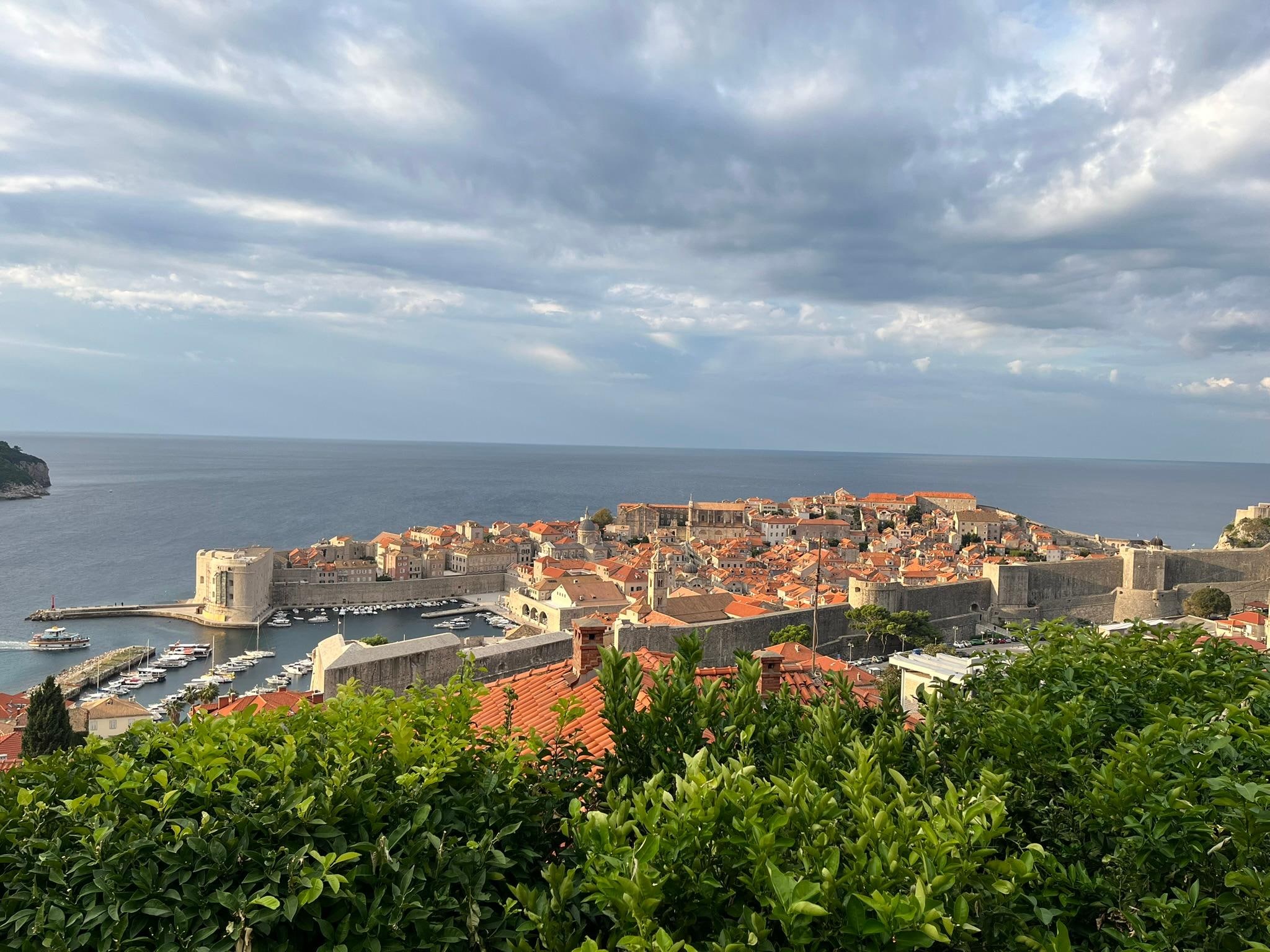 View of the Old Towne from our balcony