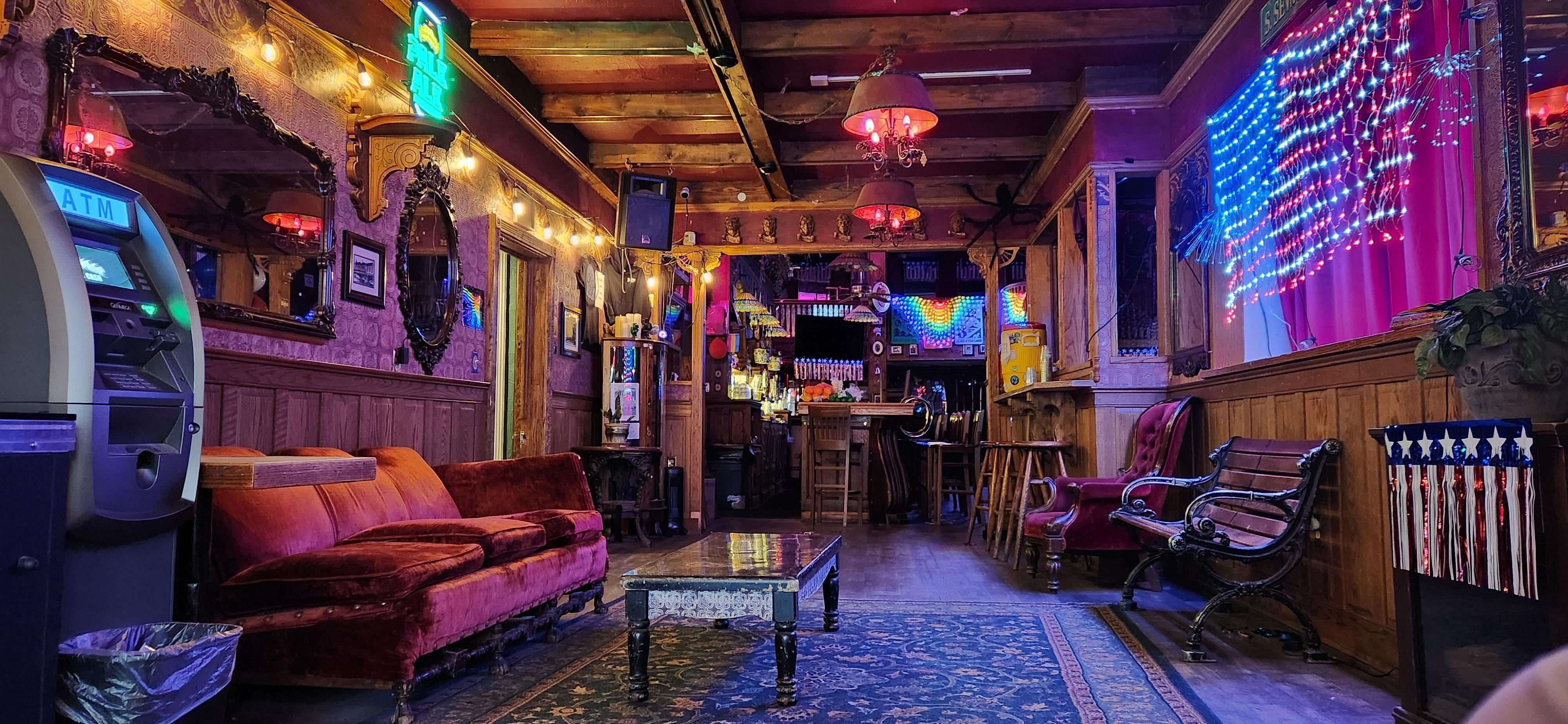 Sitting area for drinking your morning coffee
