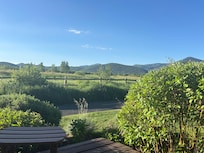 Surene view. Perfect place to relax and play a game of gin rummy or Quiddler.