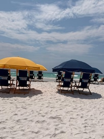 Beach chair rentals