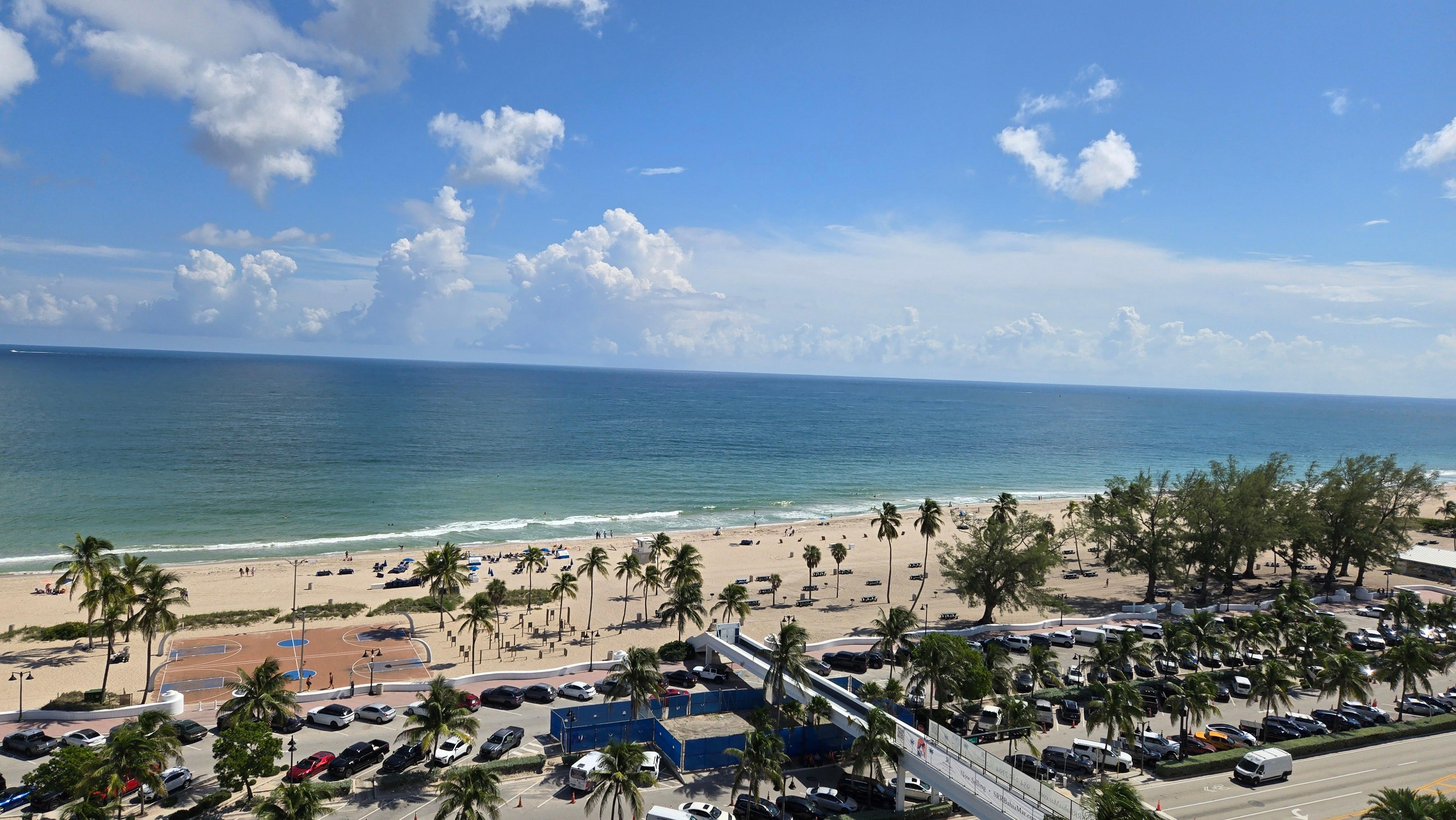 View from the balcony