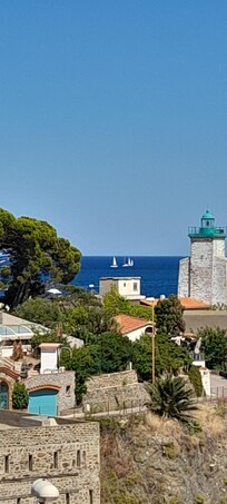 Impossible de se lasser des différentes luminosités de cette vue du balcon!