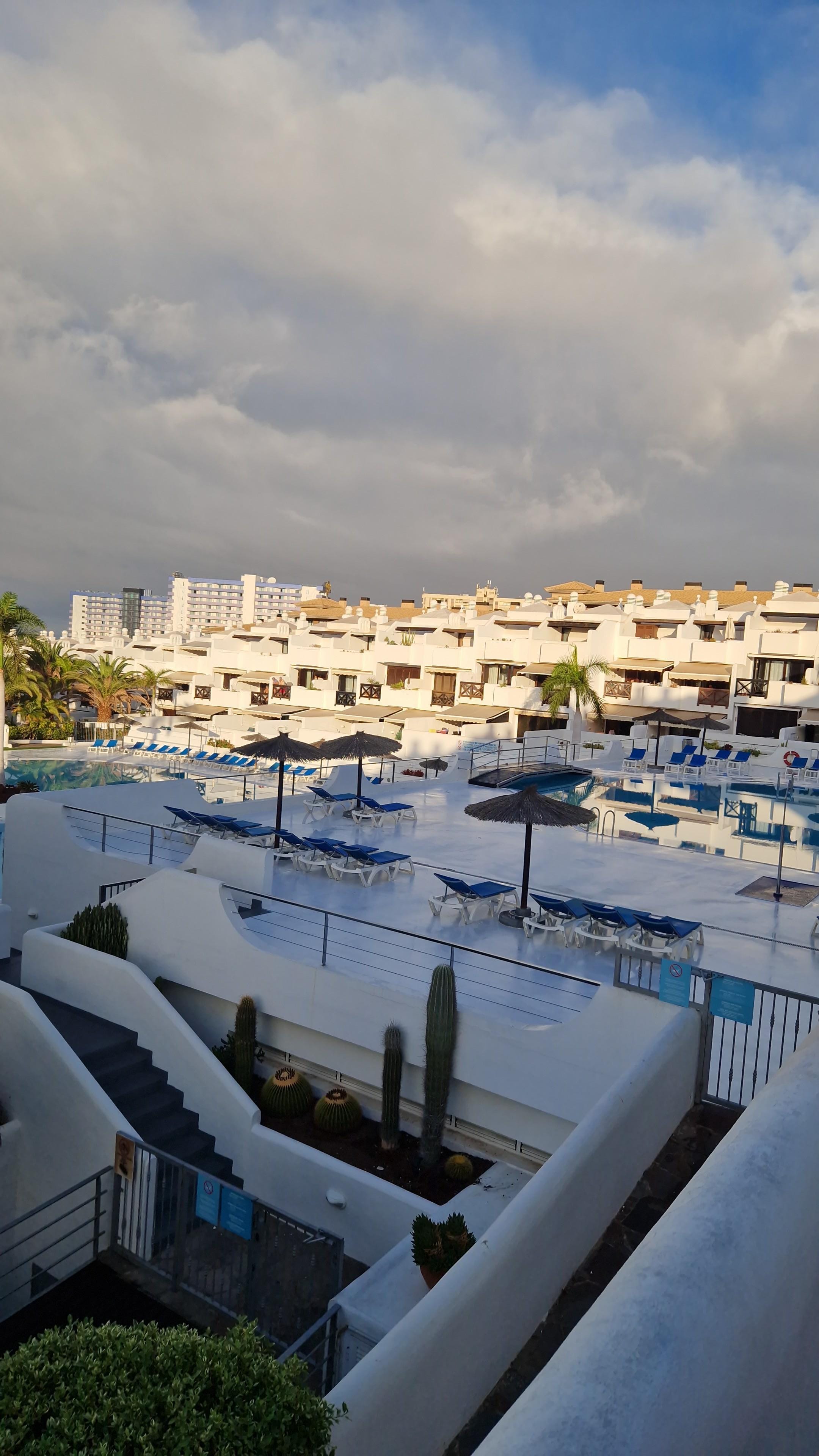 View from our balcony