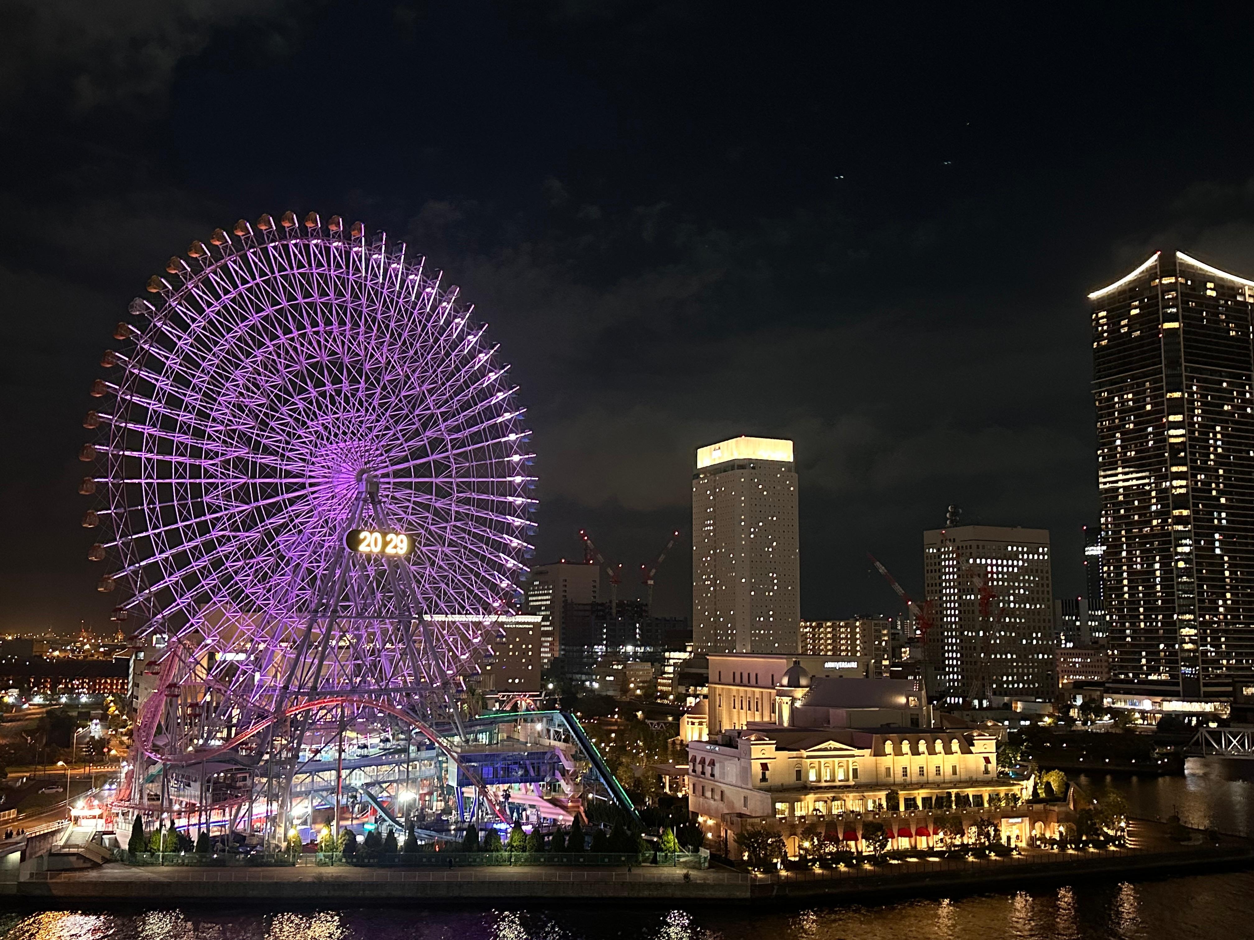 房間陽台的街景