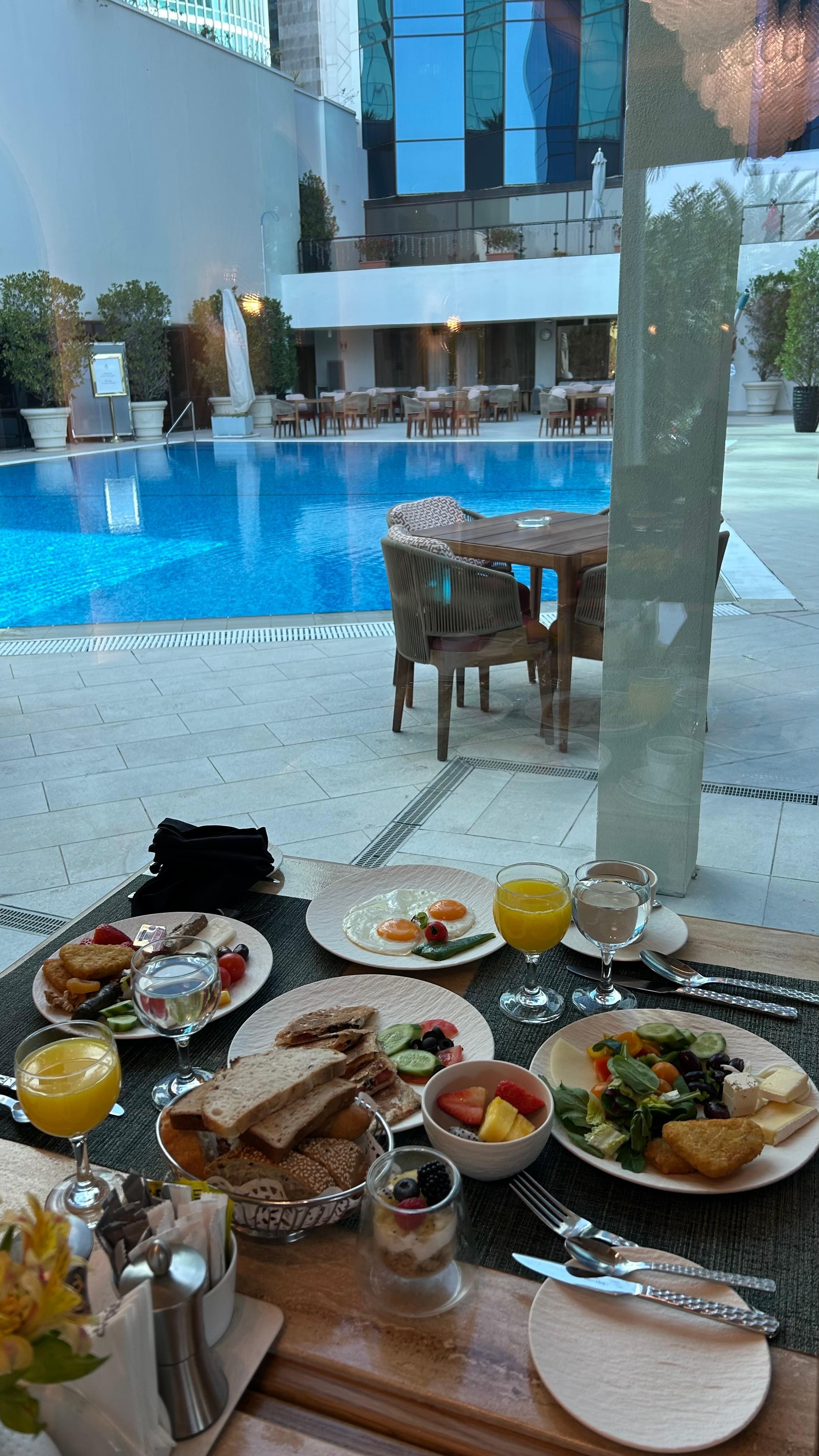 Nice selections of breakfast