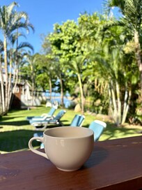 Morning coffee.