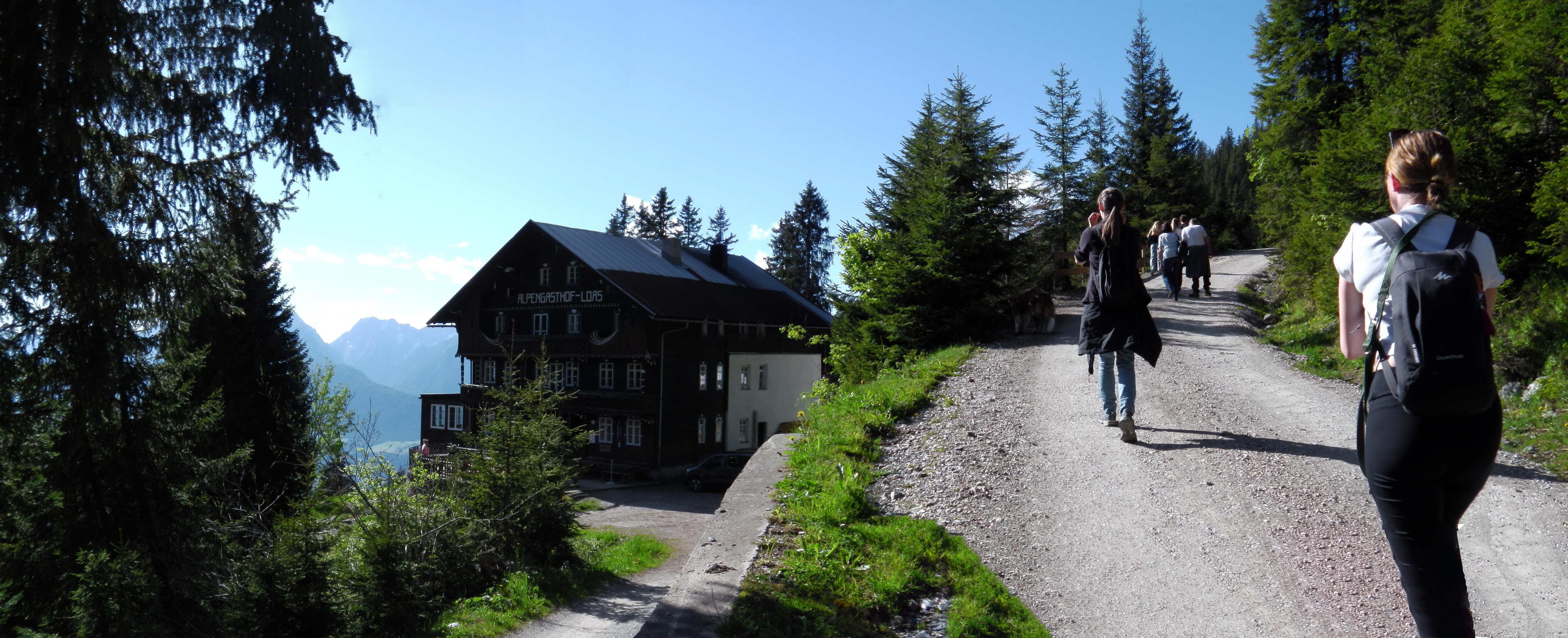 auf den weg zum Loassattel