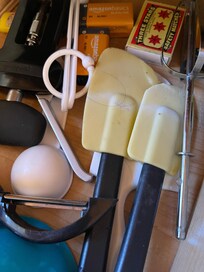 Random hairs in the kitchen