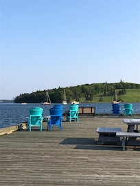 One of the wharfs in Lunenburg