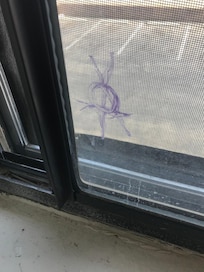 Windows tagged up