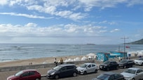 Blick vom Balkon