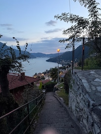 walk to the Parking area