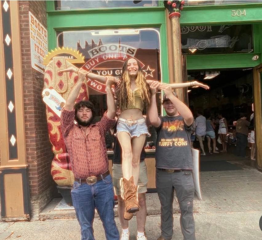 The girls had the time of their lives. Someone gave them vip tickets to chippendales. 