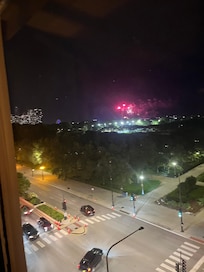 Saturday night fireworks navy pier