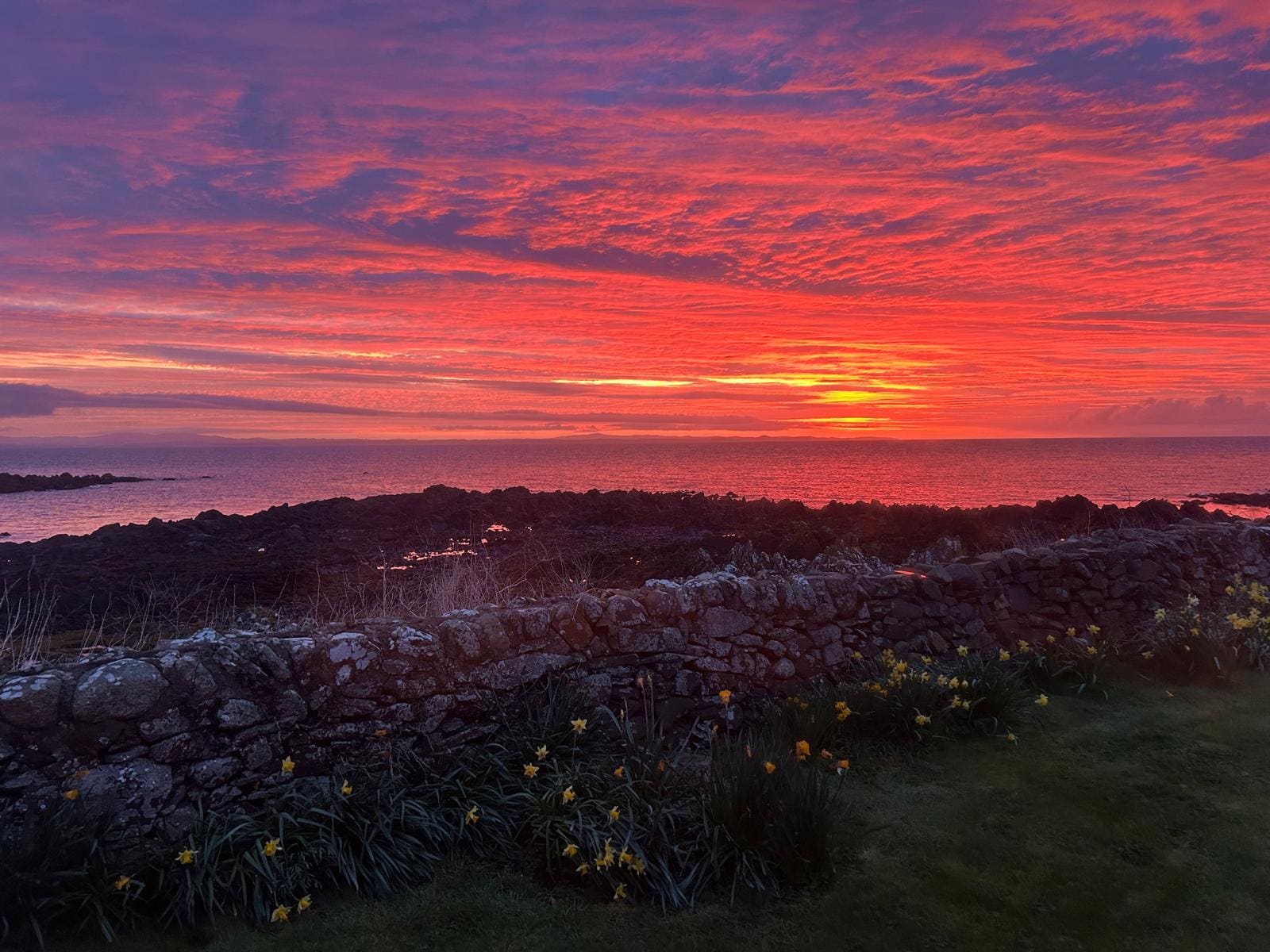 Amazing view and sunrises from the master bedroom