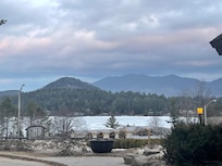 View from the parking lot.