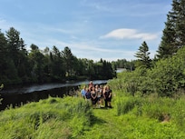 Saying goodbye was tough.