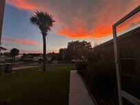 Evening sunset