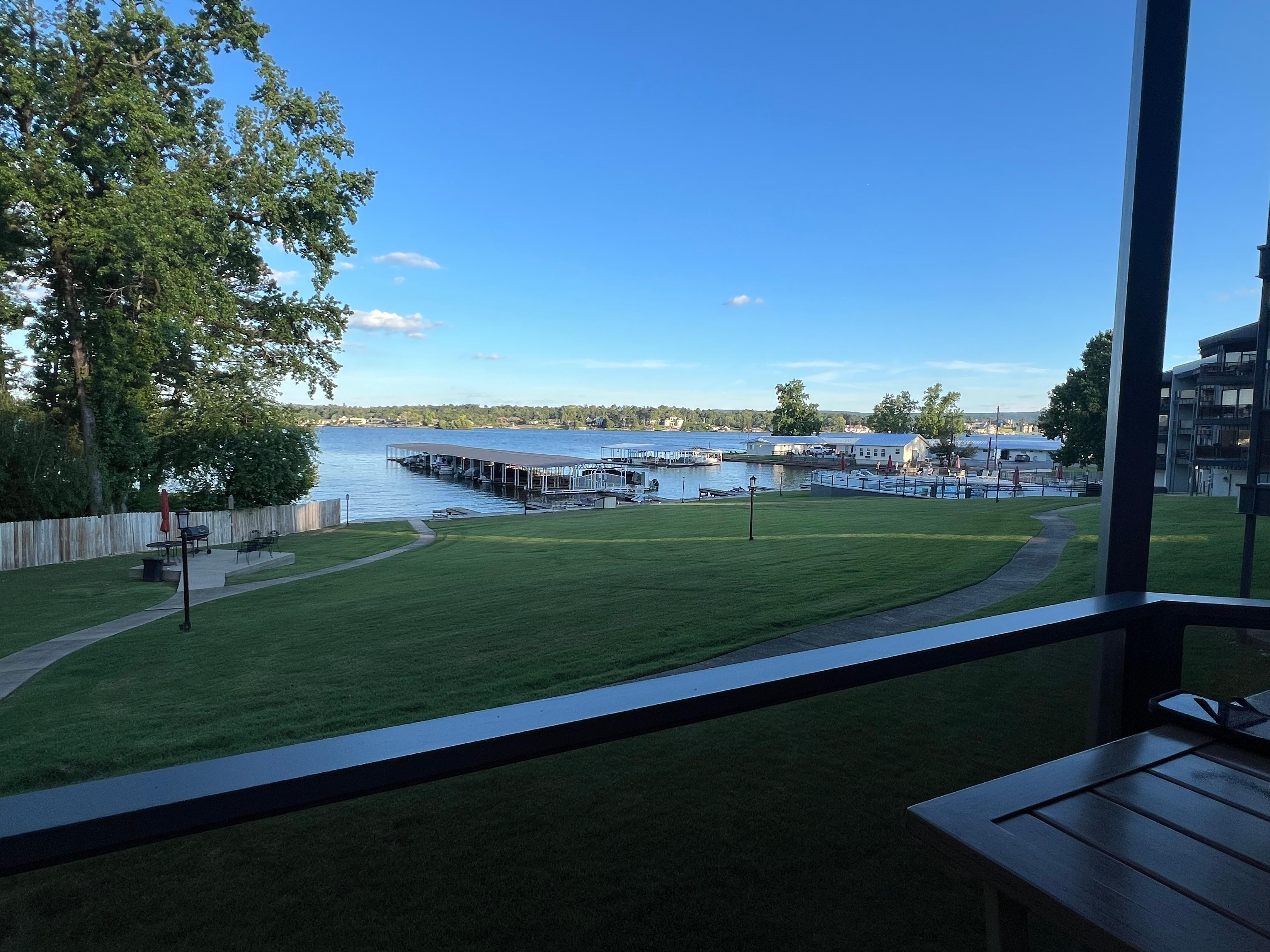 View from patio