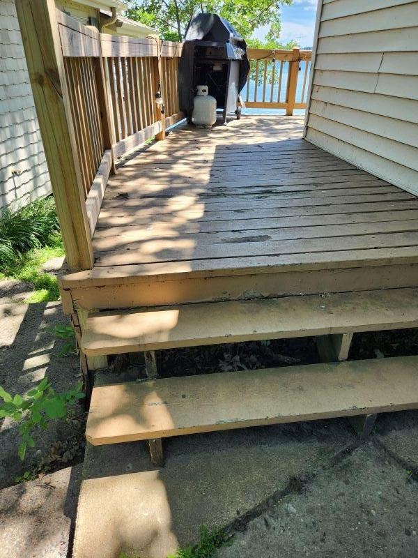 rotted deck