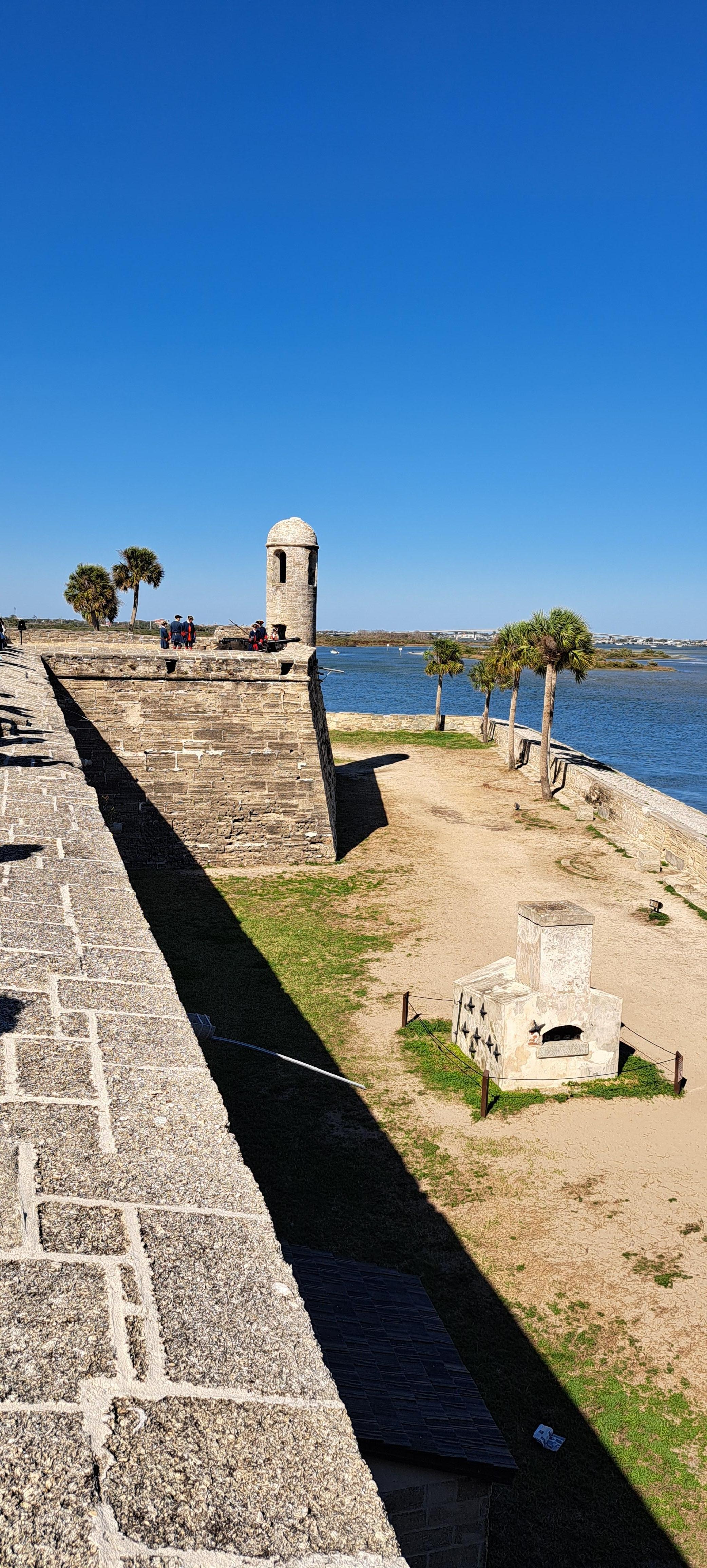 Castillo de San Marcos in St Augustine is close by. I recommend Columbia Restaurant on St George St.