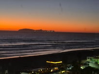 Sunset from our room window