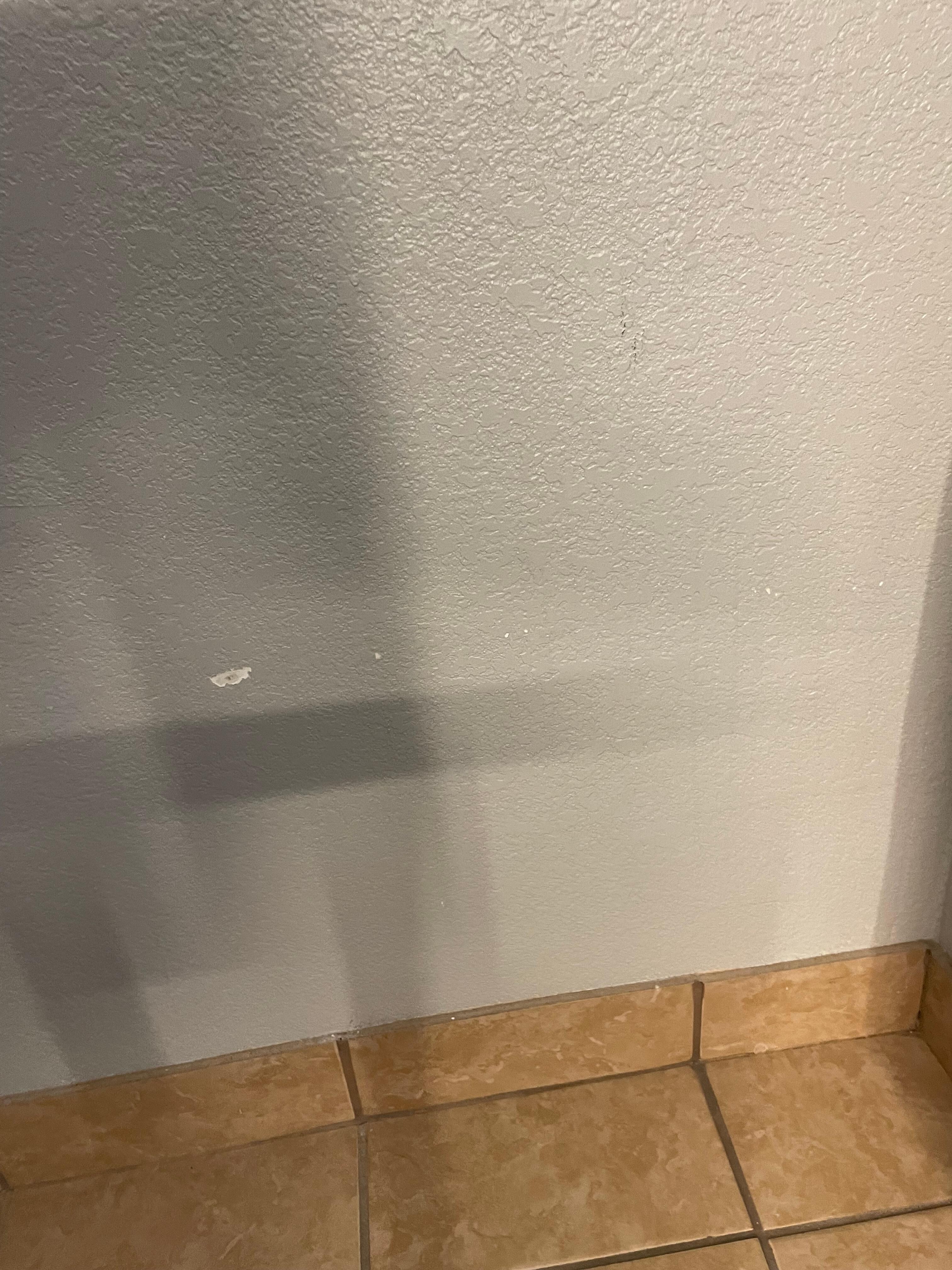 Scratches on the walls