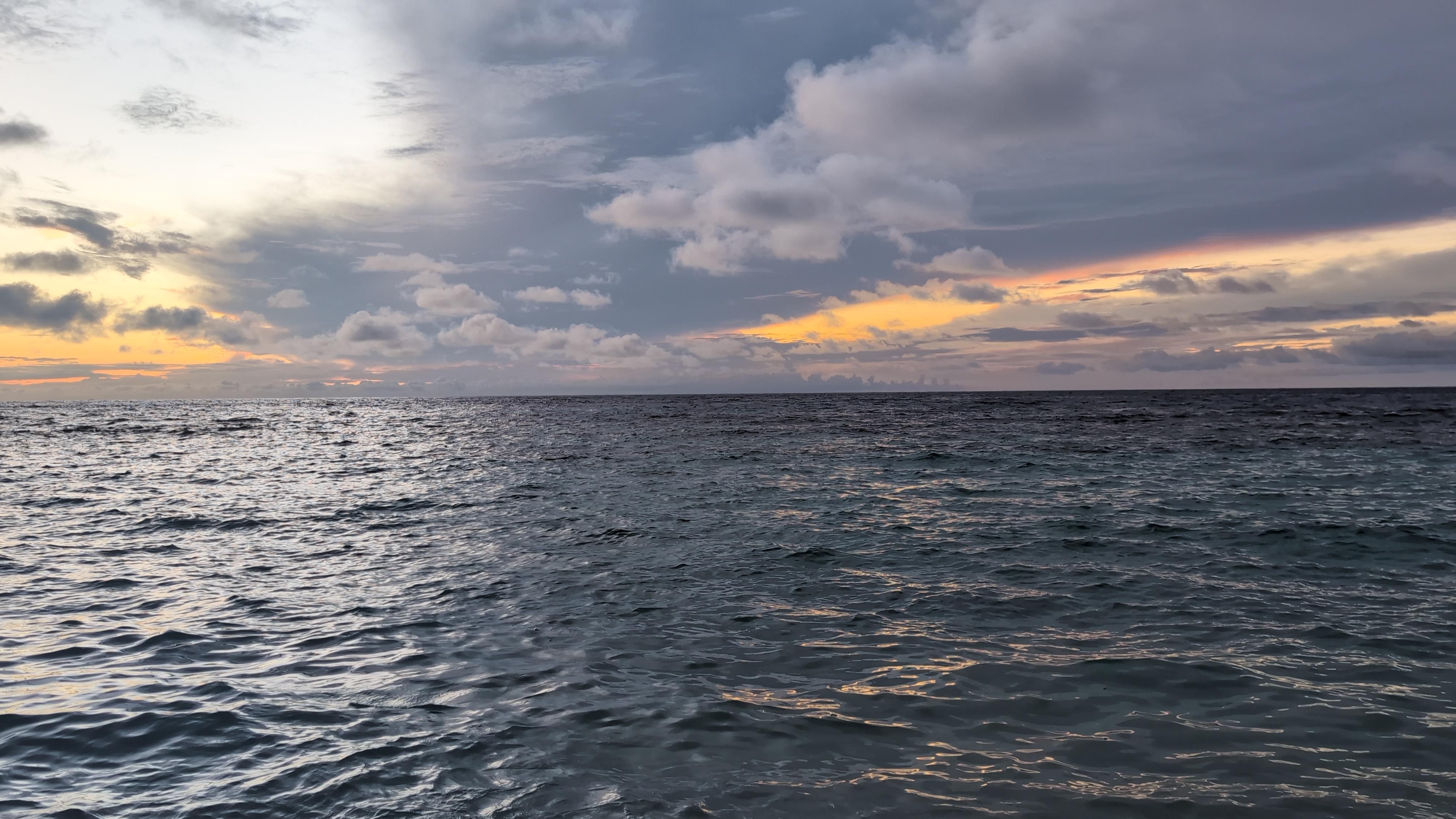 Sitting on the beach