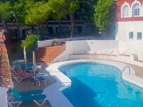 Lovely day by the pool