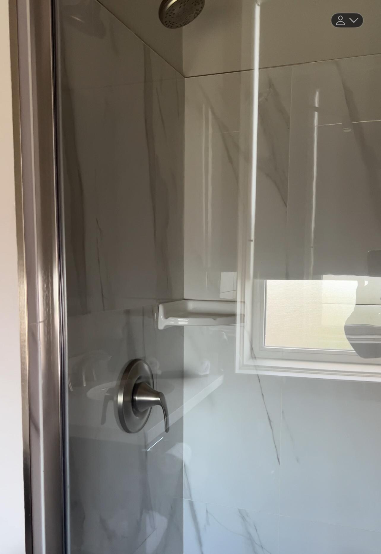 Clean shower!