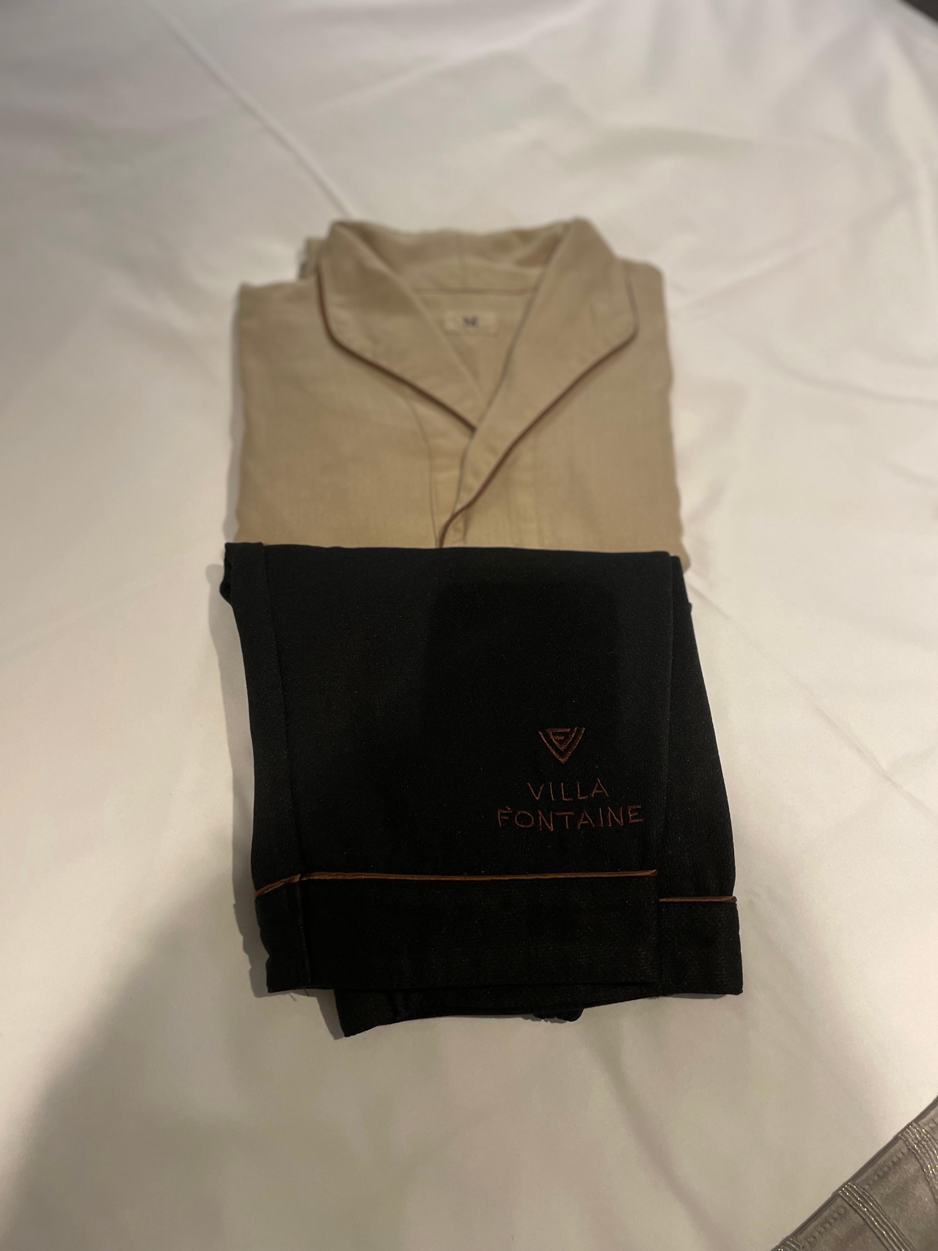 Complimentary pajamas