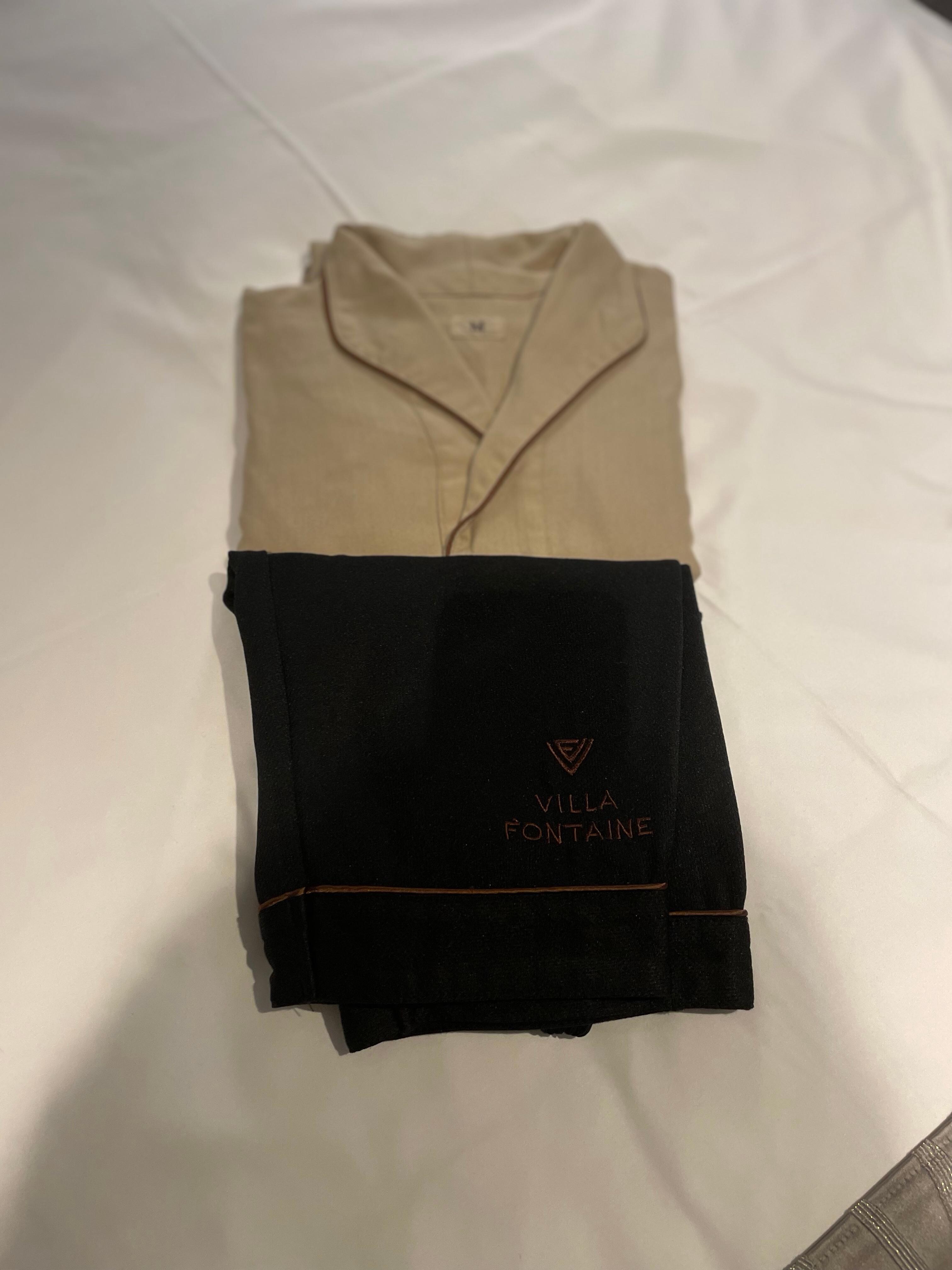 Complimentary pajamas