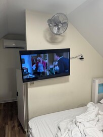 Crooked TV mount
