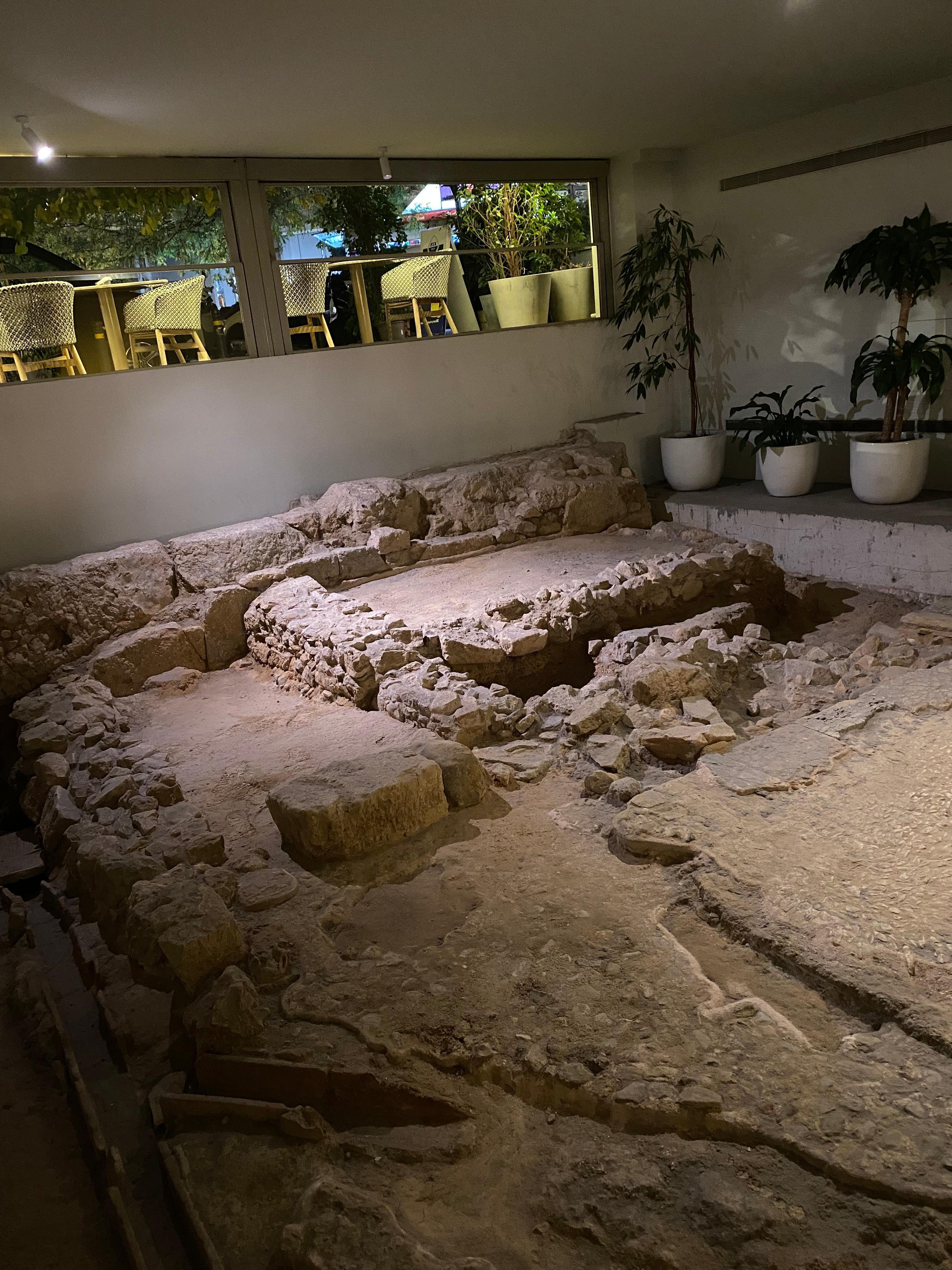 Ruins that are IN the property ... very cool