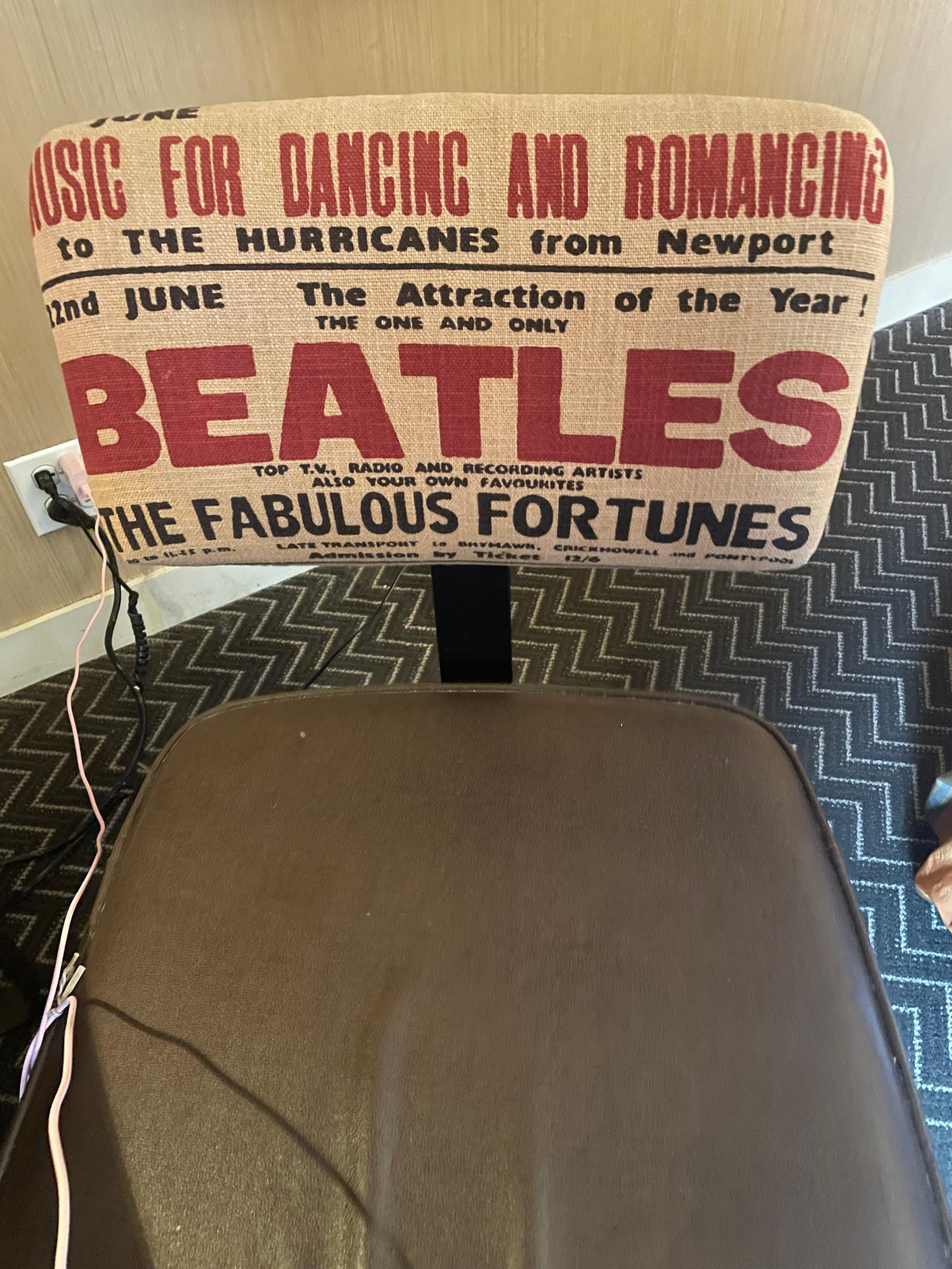 Beatles chair! 