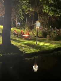 Around the firepit