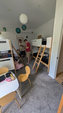 Kids bunk room