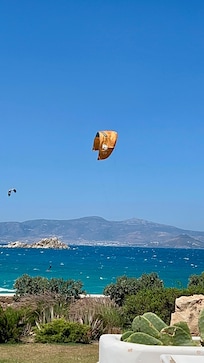 Kite surfers