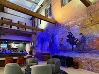 Hotel lobby