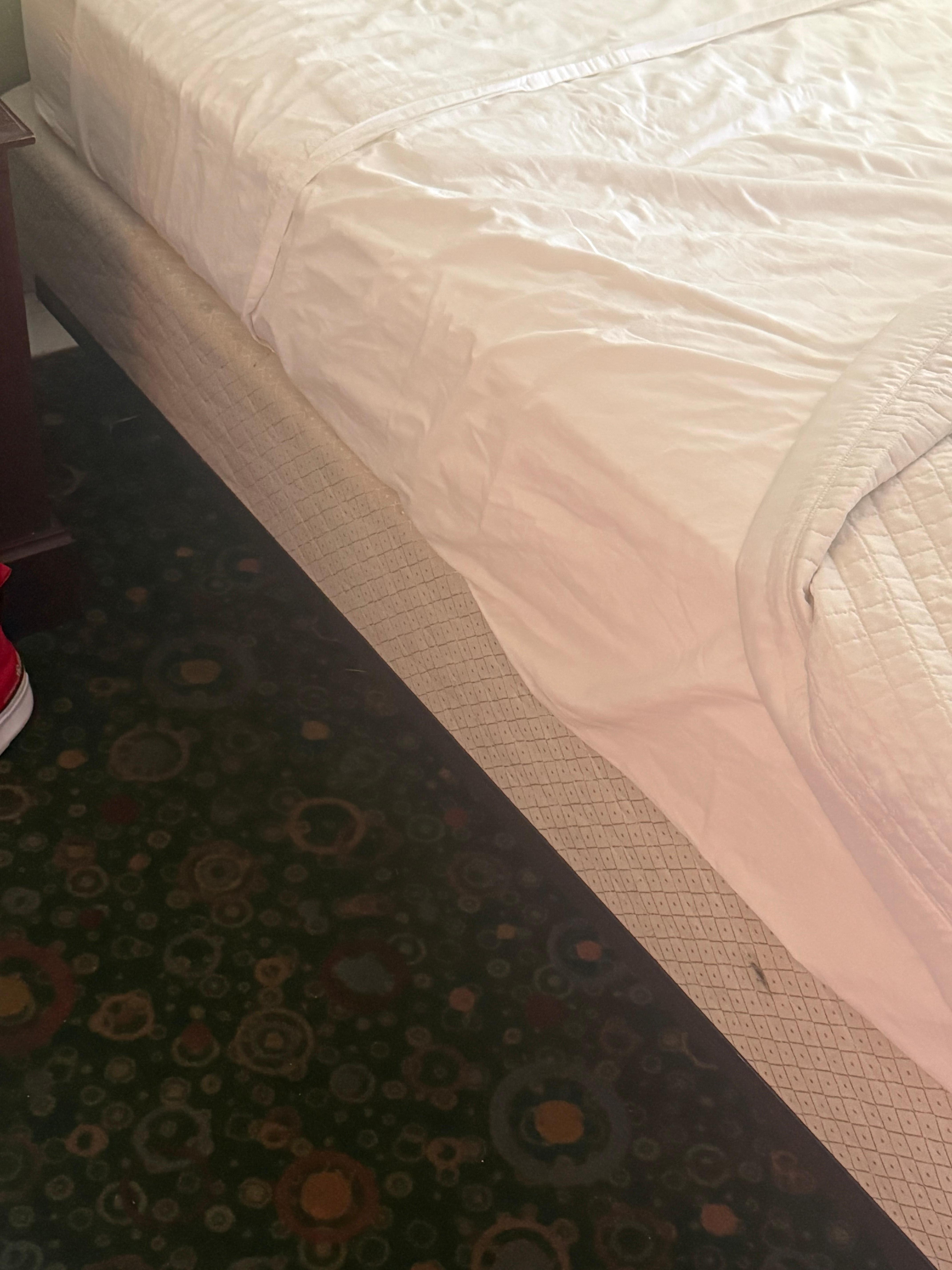 Stains on the mattress