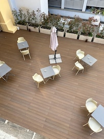 Guest terrace