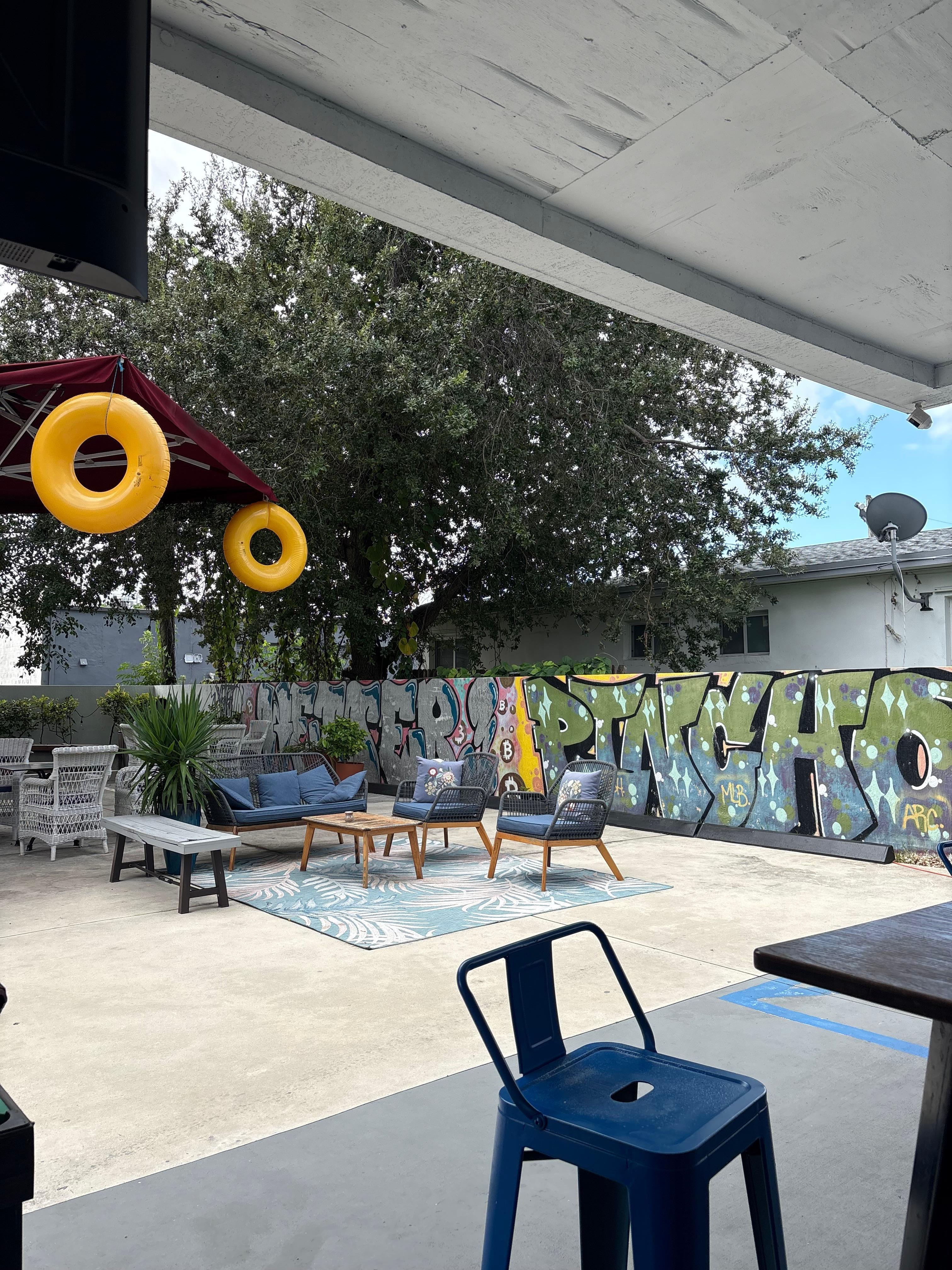 perfect place to relax with a cool vibe 