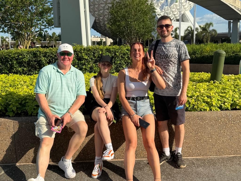 Epcot - start of a long day ;-)