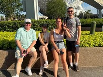 Epcot - start of a long day ;-)