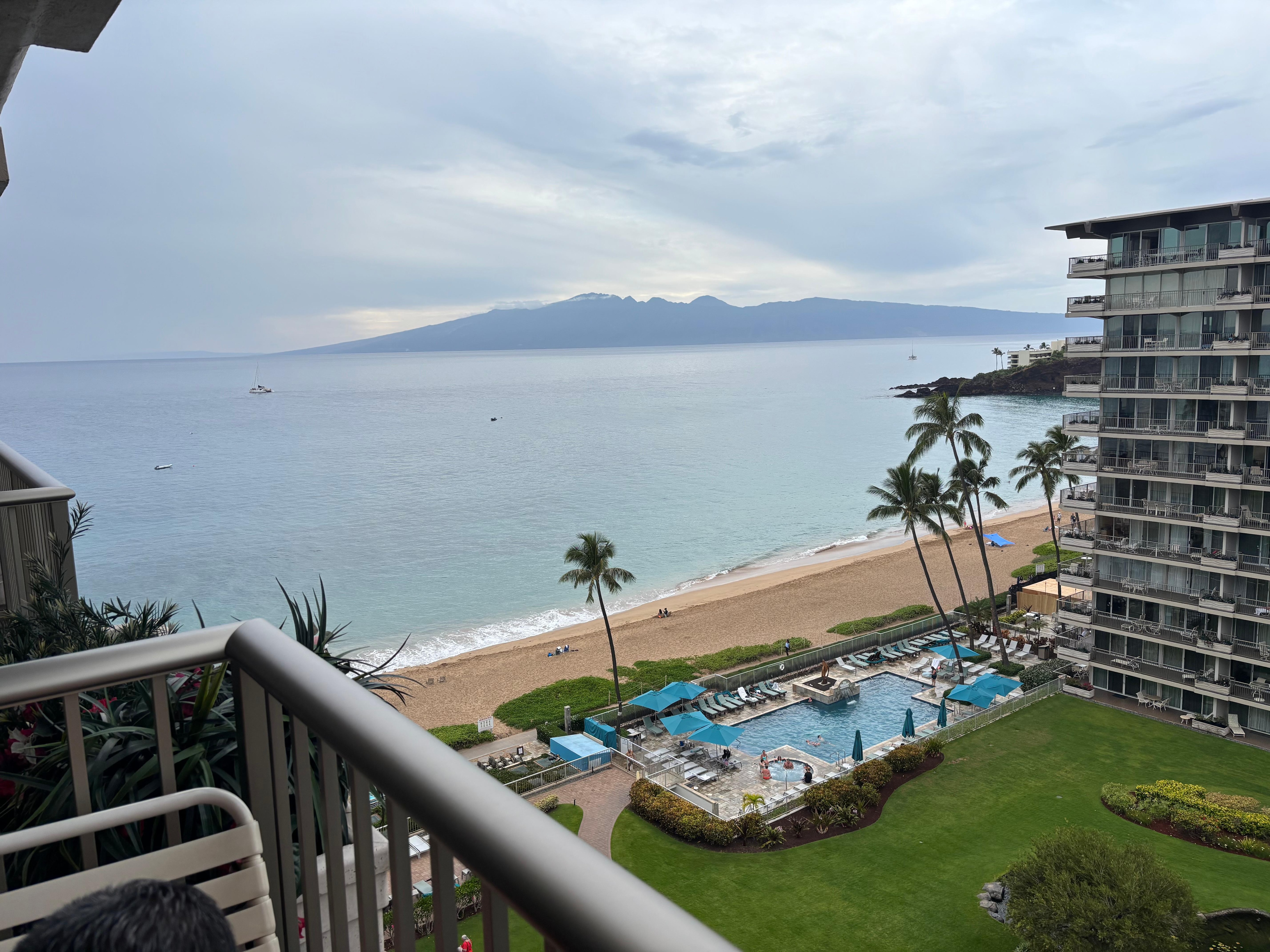 View from balcony 